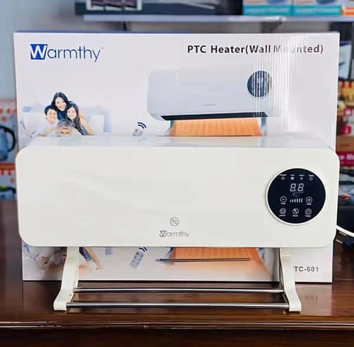 دفاية حائط PTC من Warmthy بتصميم أنيق