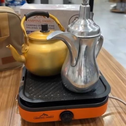 موقد غاز قابل للطي مزدوج النار من "كامبينج فاميلي"...