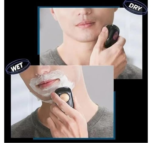 ماكينة حلاقة كهربائية صغيرة محمولة USB للجيب والسف...