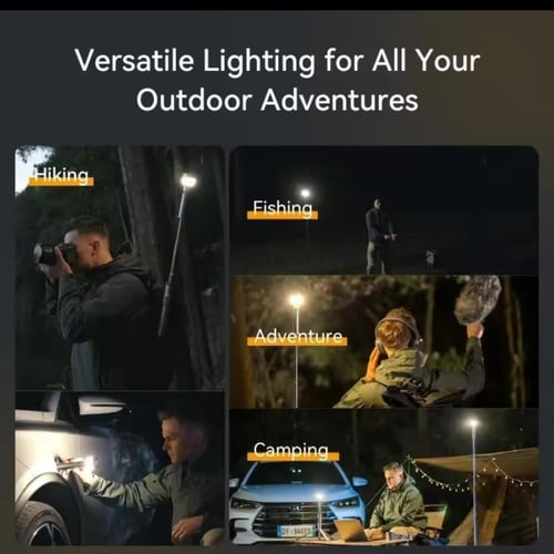 مصباح يدوي متعدد الوظائف 3 في 1 ، مغناطيسي LED