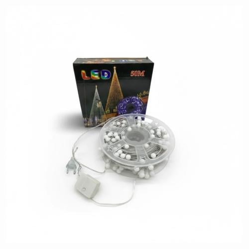 شريط إضاءة زينة فيش ثلاثي LED مزود بلمبات صغيرة، و...