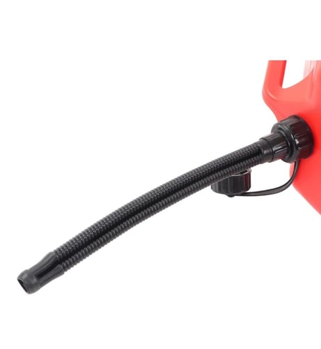 خزان وقود محمول سعة 10 لتر مع أنبوب تعبئة