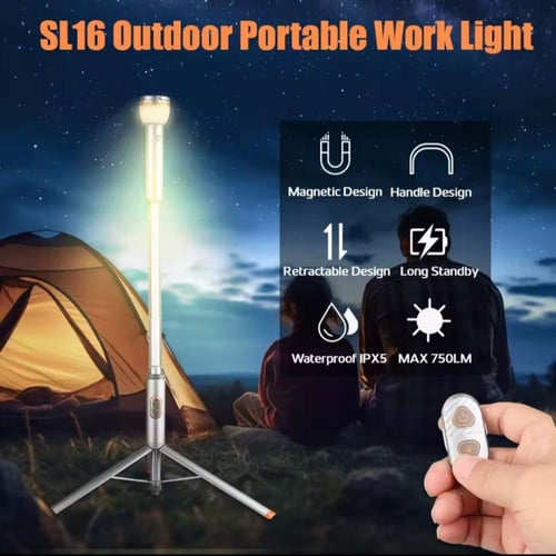 مصباح يدوي متعدد الوظائف 3 في 1 ، مغناطيسي LED