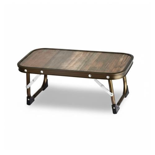 طاولة قابلة للطي لون خشبي