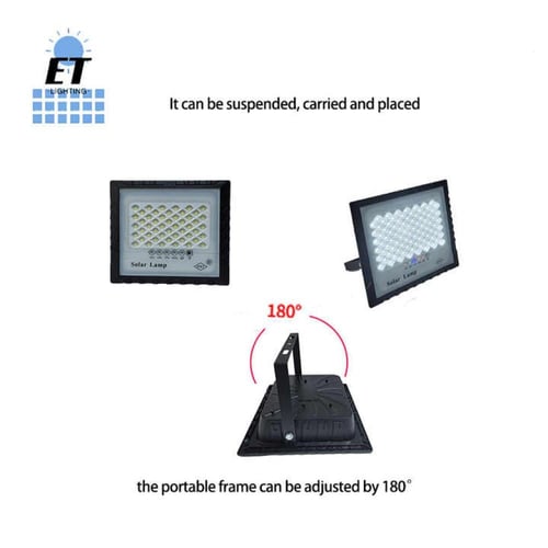 كشاف اضاءة مع لوح طاقة شمسية
