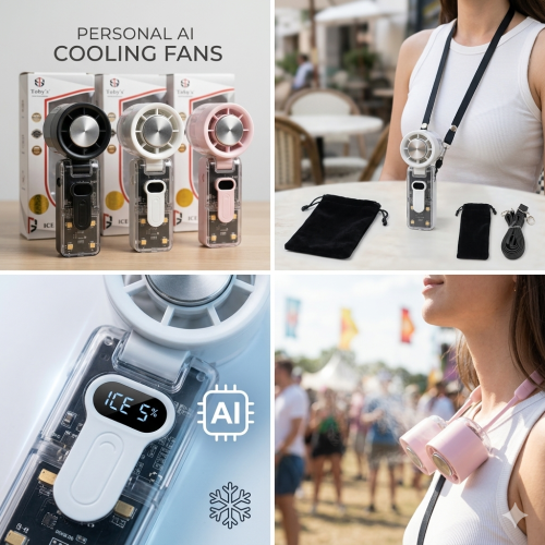 مروحة التبريد الشخصية الذكية (Personal AI Cooling...