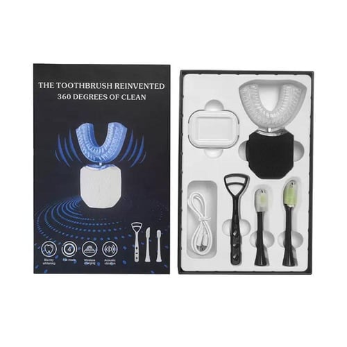 فرشاة أسنان ذكية أوتوماتيكية بتقنية الموجات الصوتي...
