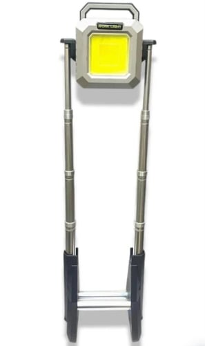 مصباح خيمة مع استاند تخييم LED ، كشاف قابل لإعادة...