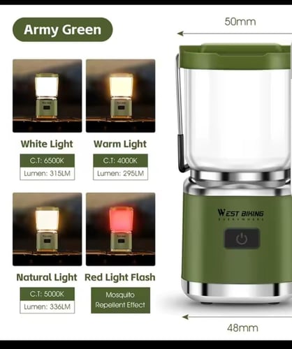 مصباح LED محمول بتصميم عصري وأنيق