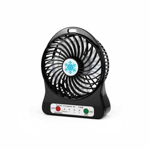 مروحة محمولة قابلة لإعادة الشحن