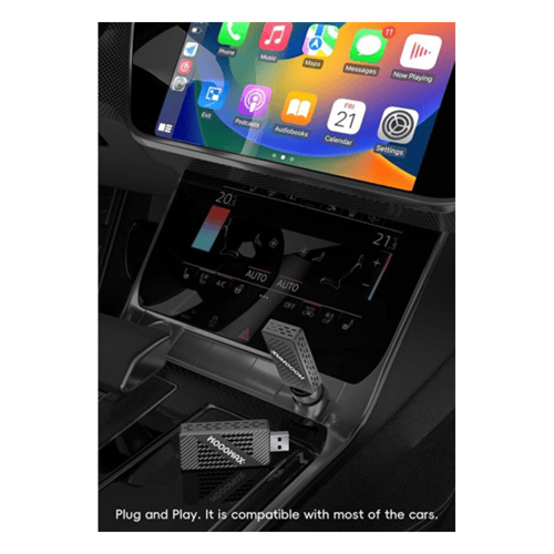 موج ماكس كار بلاي محول USB ذكي قطعة تحويل شاشة الس...