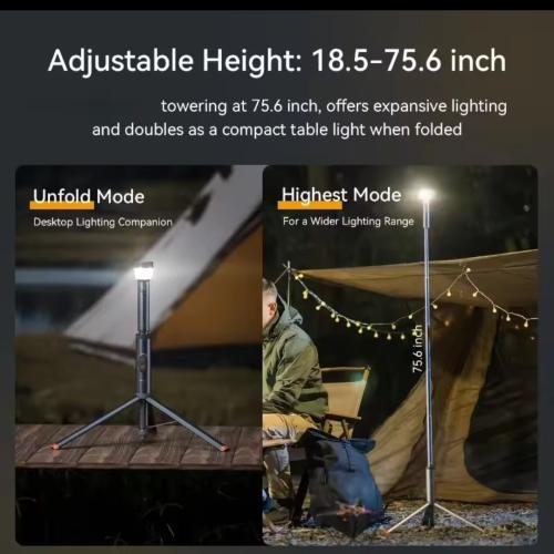 مصباح يدوي متعدد الوظائف 3 في 1 ، مغناطيسي LED