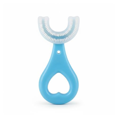 فرشاة أطفال حرف U لتنظيف كامل وسهل 360