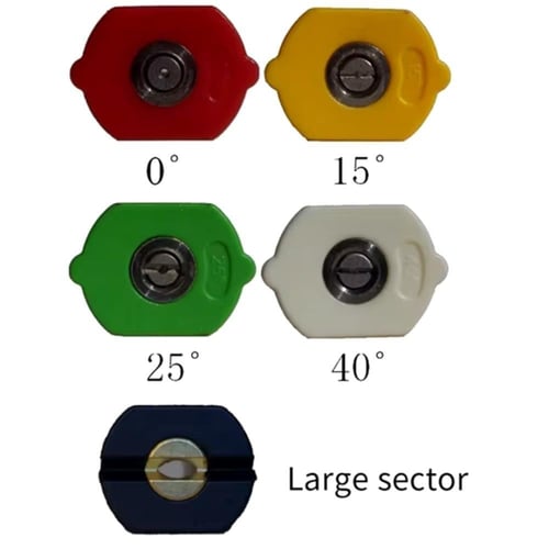 طقم رأس مضخة غسيل 5 قطع F-10 متعدد الإستخدام