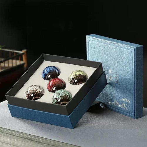 5 قطعة أكواب السيراميك مجموعة القهوة