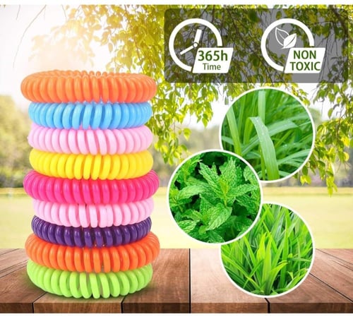 أساور البعوض، أساور مقاومة للماء