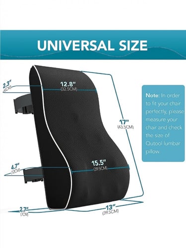 وسادة دعم قطنية للكراسي المكتبية والسيارة، وسادة د...