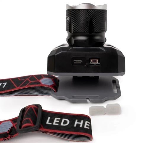 كشاف راس عقارب اضاءة بنفسجي وابيض