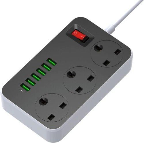 توصيلة كهرباء لادنيو 3 مقابس كهرباء