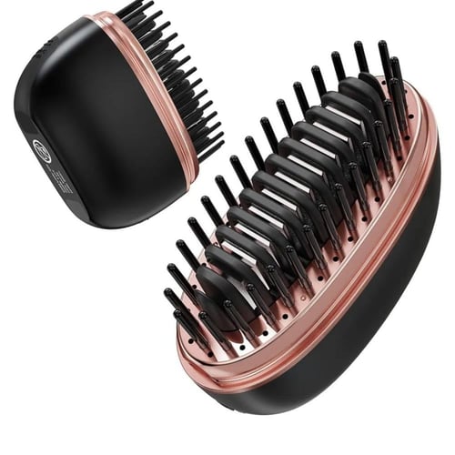 مشط لاسلكي محمول لفرد وتمليس الشعر