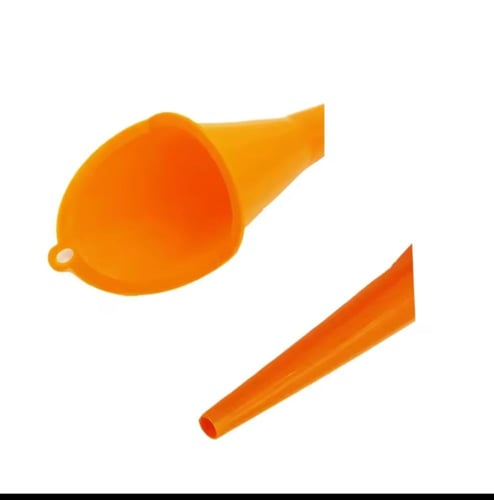 قمع تعبئة الزيت والبنزين