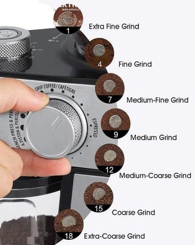 مطحنة قهوة احترافية بسرعات متعددة|DLC-CM7319