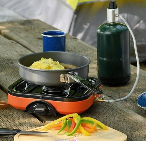 موقد غاز قابل للطي مزدوج النار من "كامبينج فاميلي"...