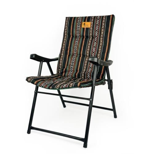 كرسي رحلات البيداء قابل للطي (نقشة سدو فاخرة)