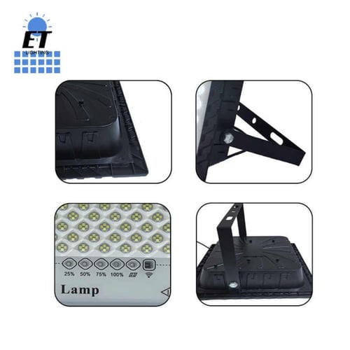 كشاف اضاءة مع لوح طاقة شمسية