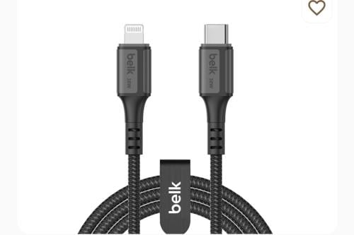 كيبل بي دي ايفون بيلك