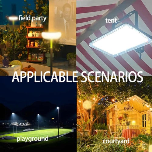 كشاف اضاءة مع لوح طاقة شمسية