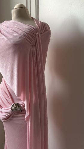 فستان انيق بكم طويل