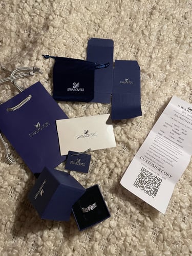 خاتم ناعم سوارفسكي