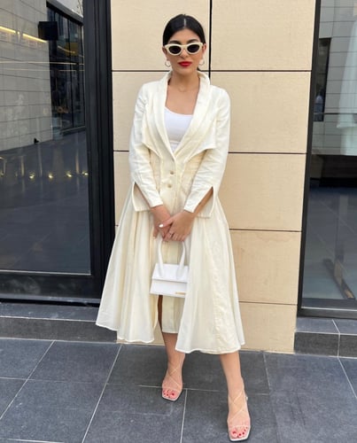 فستان خريفي