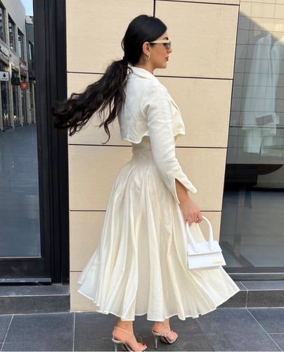 فستان خريفي