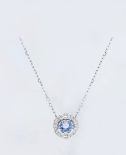 قلادة البلورة سوارفسكي تقليد مع الملحقات