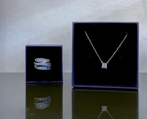 سلسال سوارفسكي + خاتم الهبه