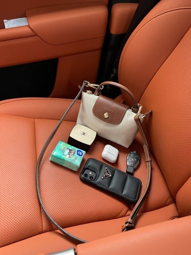 لون تشامب ميني سايز مع ستراب