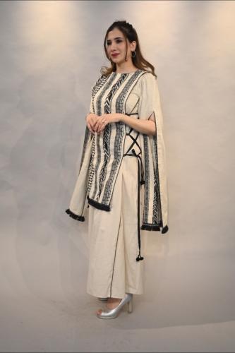 جلابية جازار هندي بتطريز