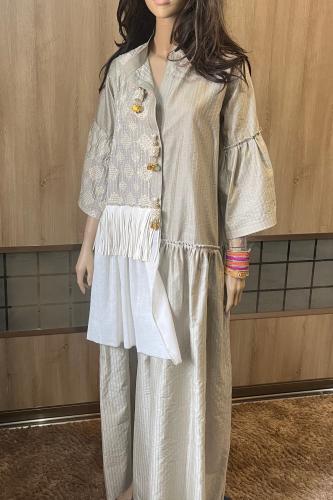 جلابيه قطن كريب