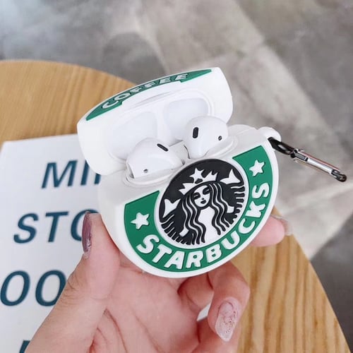 غلاف حماية لسماعة أبل إير بودز ستاربكس (الجيل الأو...