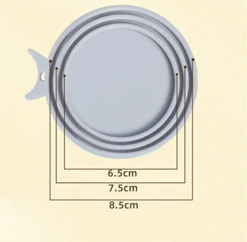 غطاء تخزين الطعام مع ملعقة