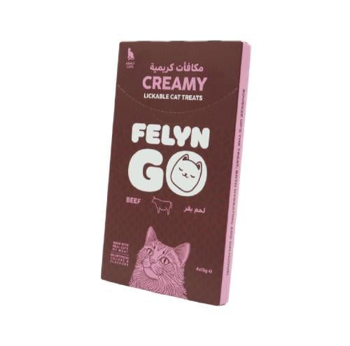 مكافأة كريمية لحم بقري 15gx4 من شركة Felyn go