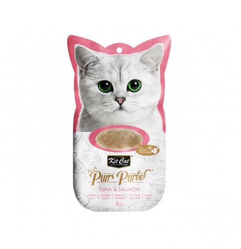 مكافأة سائلة سمك التونا مع السالمون من شركة KitCat