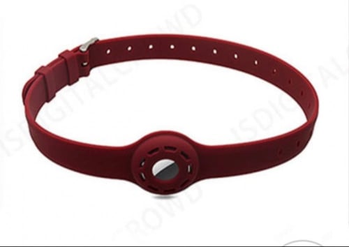 طوق سيليكون لقطعة apple air tag
