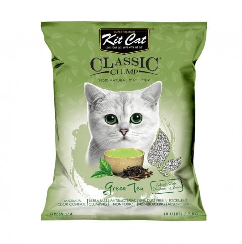 رمل كلاسيك كلامب برائحة الشاي الأخضر 10L من شركة K...