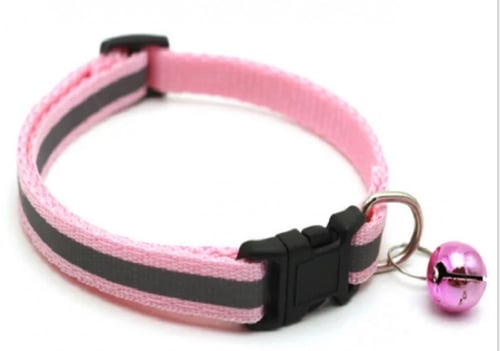 طوق للحيوانات الأليفة عاكس مع جرس