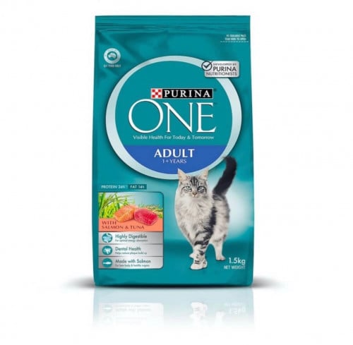 طعام جاف للقطط البالغة بسمك التونا من شركة Purina