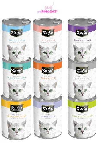 بوكس معلبات كت كات نكهات متنوعة 9×400g