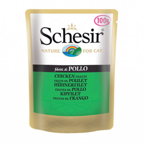 اظرف فيلية الدجاج بالجيلي 100غ من شركة Schesir